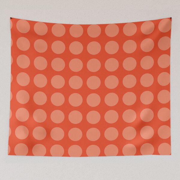 Item preview, Pink Coral Polka Dots Seamless Repeat Pattern designed and sold by 2CreativeNomads.