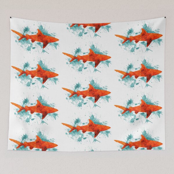 Item preview, Shark Splash designed and sold by Barbara Glatzeder.