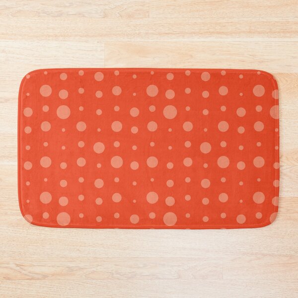 Item preview, Pink Coral Polka Dots Random Seamless Repeat Pattern designed and sold by 2CreativeNomads.
