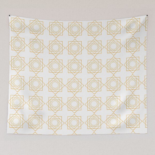 Item preview, Gold squares squared  designed and sold by ErinLP.