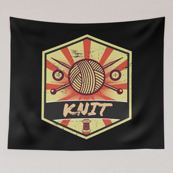 Item preview, Knitting propaganda designed and sold by anziehend.
