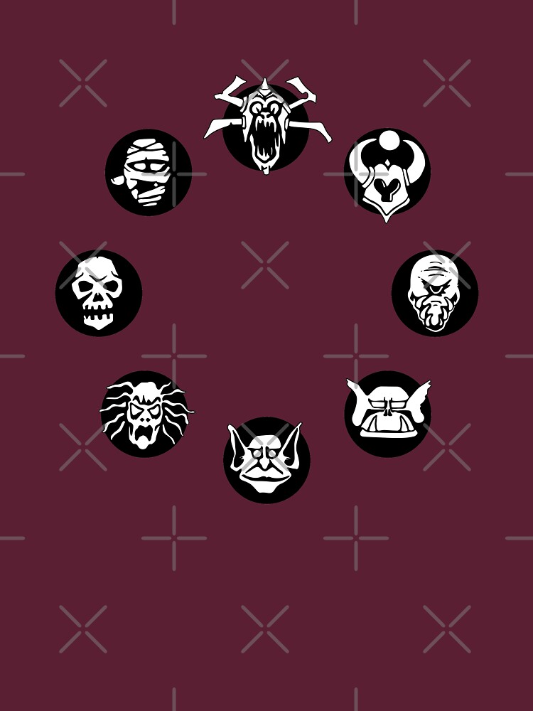 Vintage Heroquest Monsters by XeRose