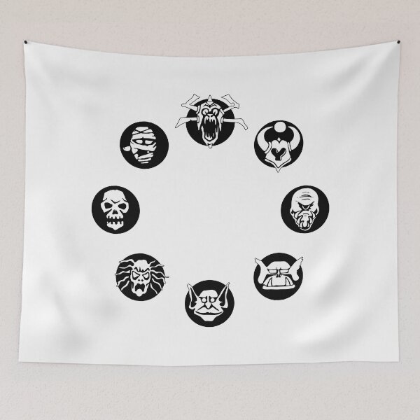 Item preview, Vintage Heroquest Monsters designed and sold by XeRose.