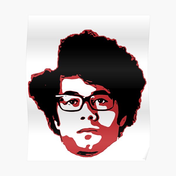 It Crowd Maurice Moss Poster By Helyx79 Redbubble