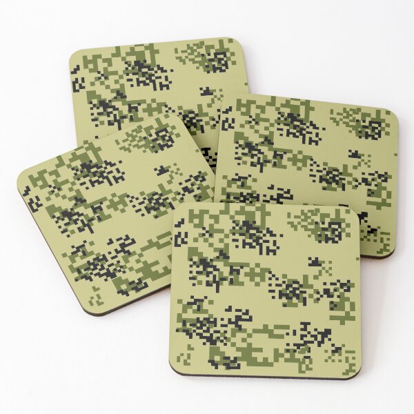 Item preview, Digital camouflage in green tones designed and sold by apicon.