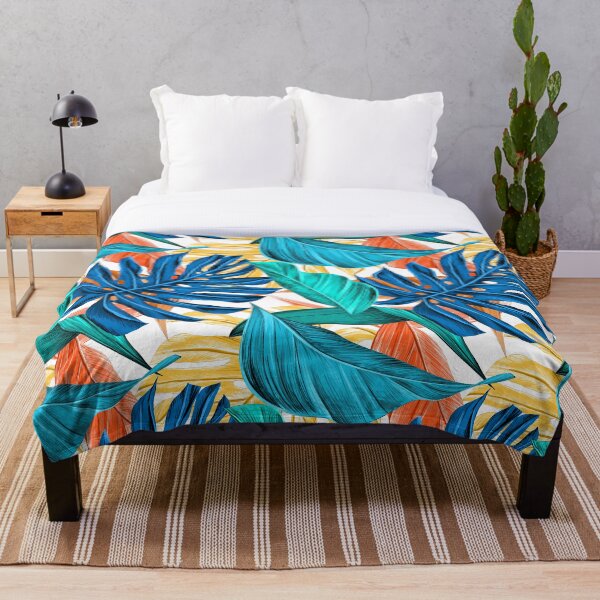 Item preview, Seamless Tropical Palm Leaves Pattern designed and sold by WearSmart.