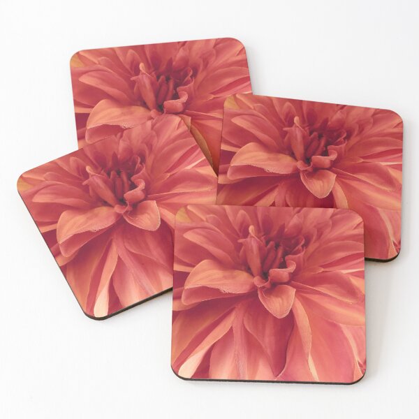 Item preview, Coral Flower, Nature, Floral, Springtime, Photography, Burnt Coral designed and sold by LCAppling.