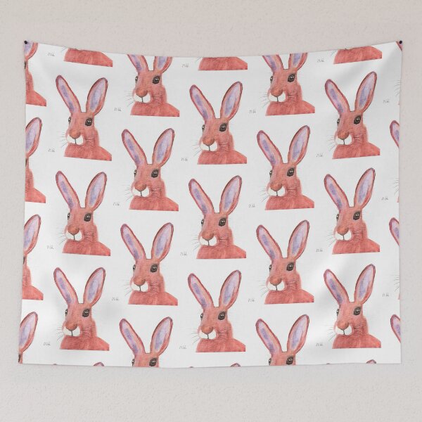 Item preview, Hare watercolor designed and sold by Monika Howarth.