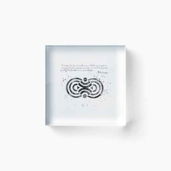 Item preview, Faraday quote with magnetic fields  designed and sold by Rosaliartbook.