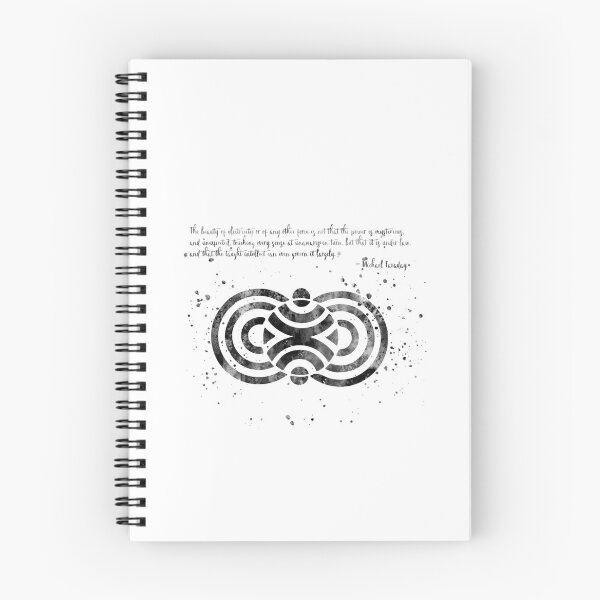 Item preview, Faraday quote with magnetic fields  designed and sold by Rosaliartbook.