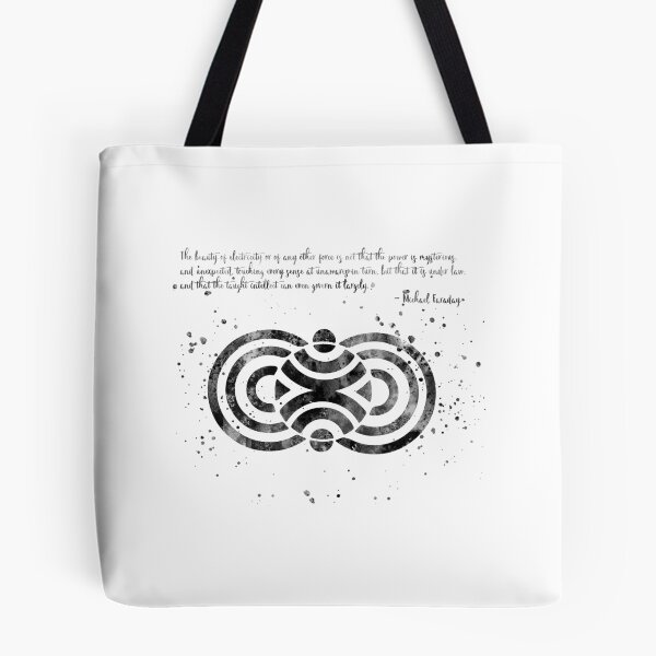 Item preview, Faraday quote with magnetic fields  designed and sold by Rosaliartbook.