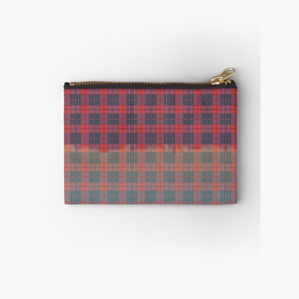 Aperçu de l'œuvre Mod Bleached Plaid Rouge Bleu Violet Orange créée et vendue par jocelynsart.