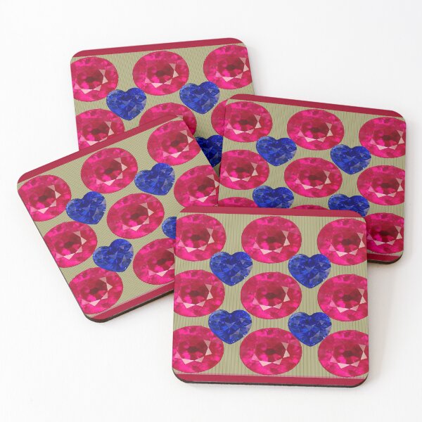 Item preview, gems and hearts designed and sold by The Poette.