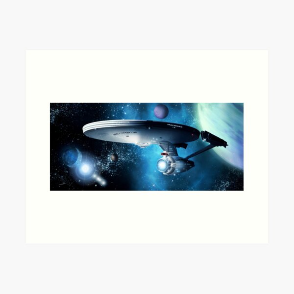 Enterprise A - Where Silence Has Lease Art Print
