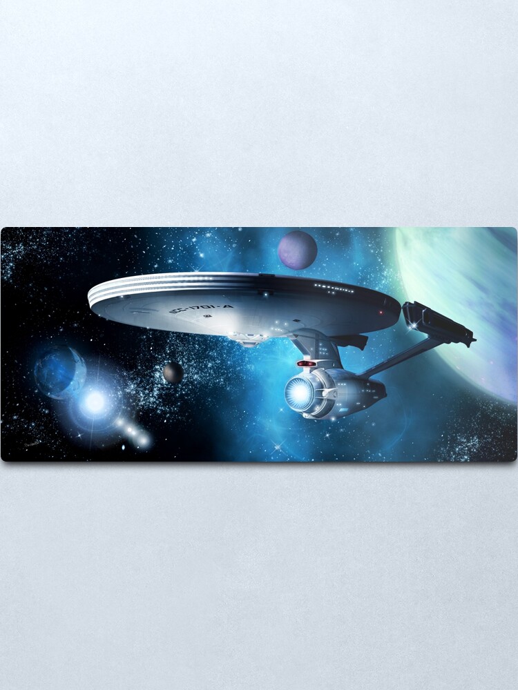 Alternate view of Enterprise A - Where Silence Has Lease Metal Print