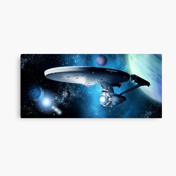 Enterprise A - Where Silence Has Lease Canvas Print
