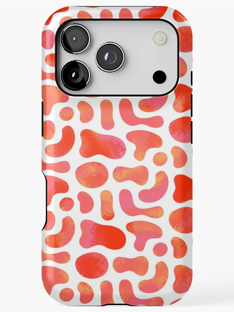 Thumbnail 1 of 4, iPhone Case, Secluded Rouges - Blob Pattern designed and sold by Sheldon Stewart.