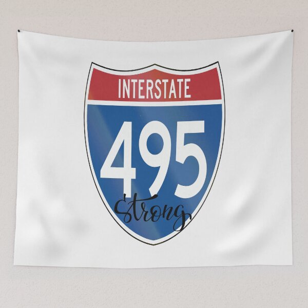 Item preview, 495 Sign Strong Long Island New York Interstate Long Island New York Raised Me  designed and sold by ProjectX23.