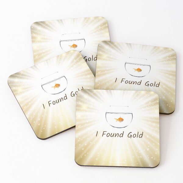 Item preview, I found gold (fish) designed and sold by The Poette.