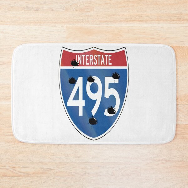 Item preview, 495 Sign Bullet Holes Long Island New York Interstate Long Island New York Raised Me  designed and sold by ProjectX23.