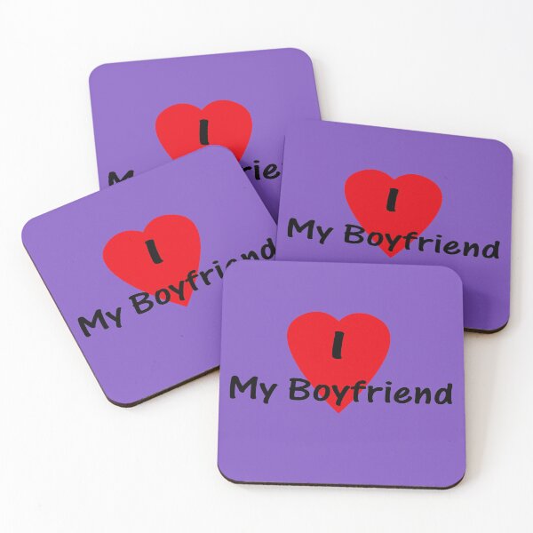 Item preview, I Love My Boyfriend T-shirt Top designed and sold by deanworld.