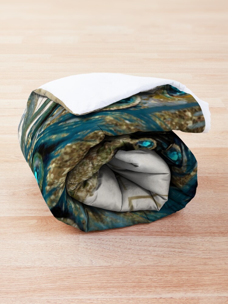 Alternate view of Peacock Jewels Comforter