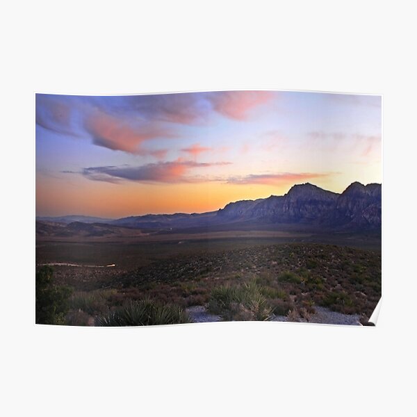 Red Rock Canyon Poster