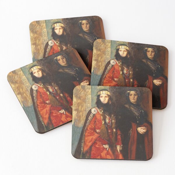 Item preview, King Lear: Goneril and Regan, Act I, Scene I by Edwin Austin Abbey designed and sold by ArtExpression.