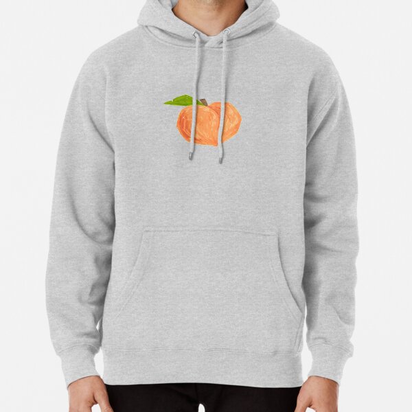 peach sweat shirt