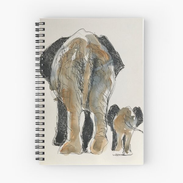 Item preview, Elephant mother and baby designed and sold by Michelle Gilmore.