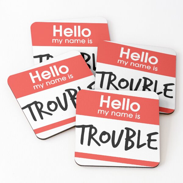 Item preview, Hello My Name Is Trouble designed and sold by PureCreations.