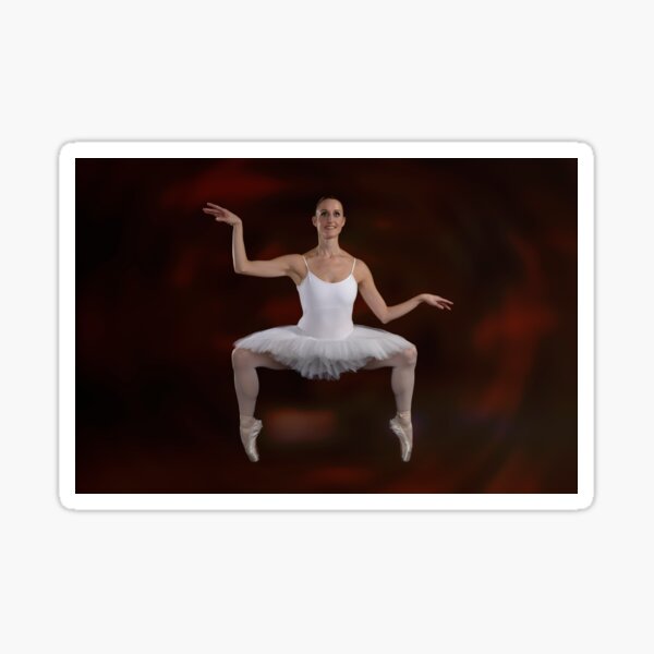 Shimmer, Ballerina Rebecca Leamy Sticker
