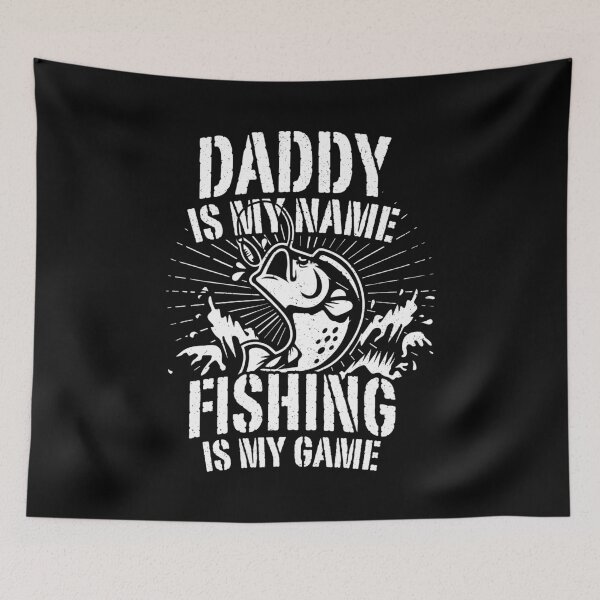 Item preview, Daddy Is My Name Fishing Is Game Father's Day Tshirt For Men designed and sold by elijohn23.