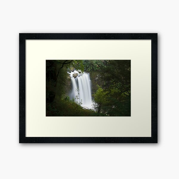 Hopetoun Falls from above Framed Art Print