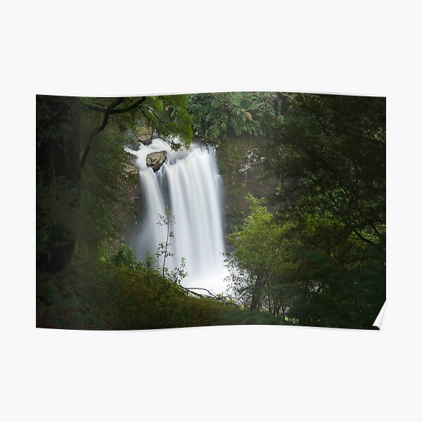 Hopetoun Falls from above Poster