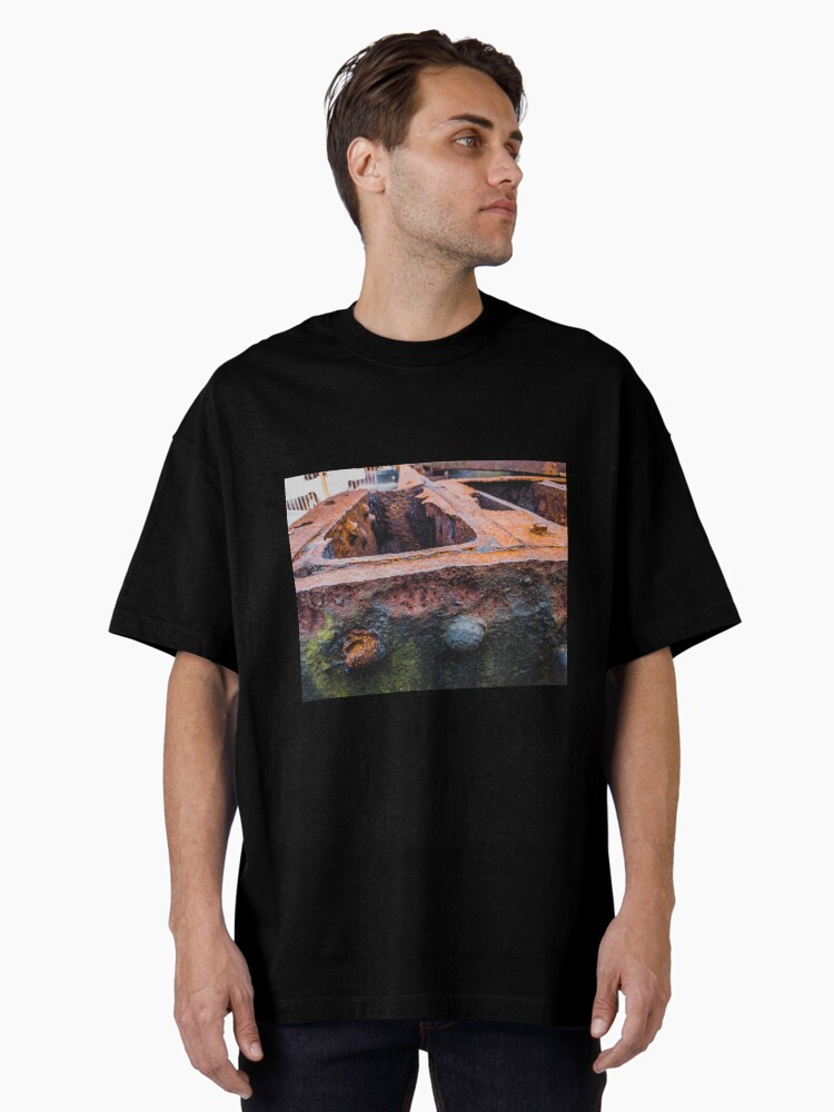 Thumbnail 1 of 7, Oversized T-Shirt, Rust  designed and sold by bywhacky.