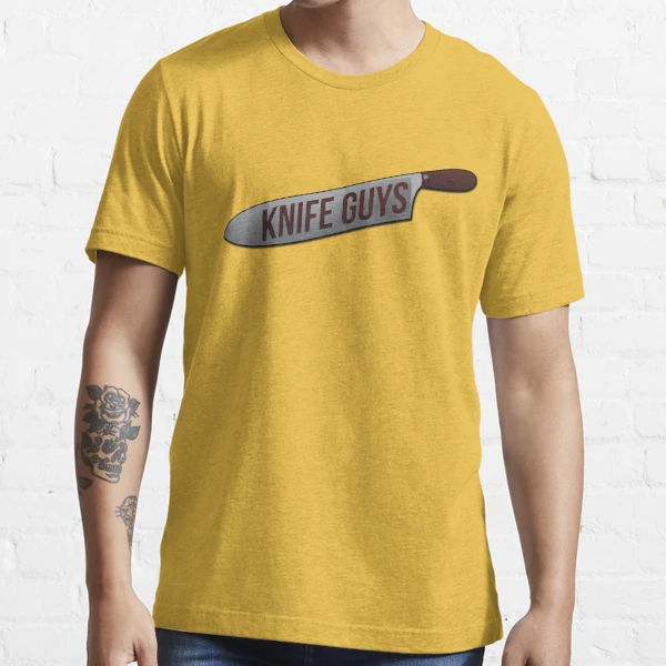 KNIFE GUYS Essential T-Shirt for Sale by MILESTYLES