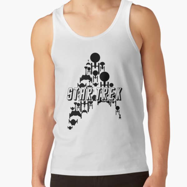 Starship Trek (Black Variant) Tank Top