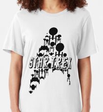Starship Trek (Black Variant) Slim Fit T-Shirt