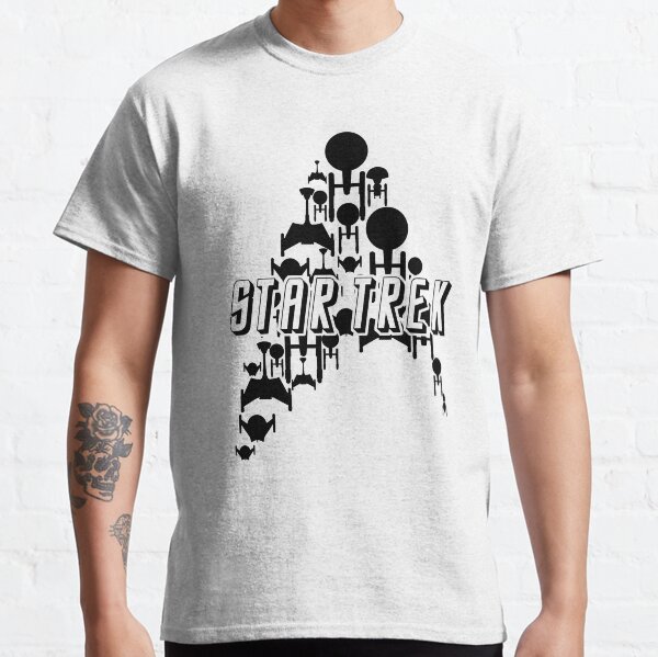Starship Trek (Black Variant) Classic T-Shirt