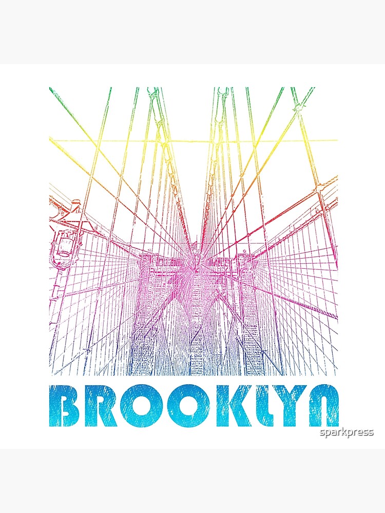 Brooklyn Bridge, NY Souvenir Gift by sparkpress