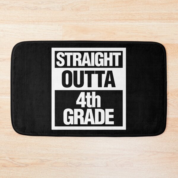 Item preview, Straight Outta 4th Grade, Back to School designed and sold by elhefe.