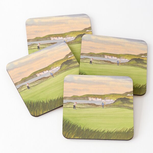 Item preview, Royal Portrush Golfplatz 5. Loch designed and sold by William Holkham.