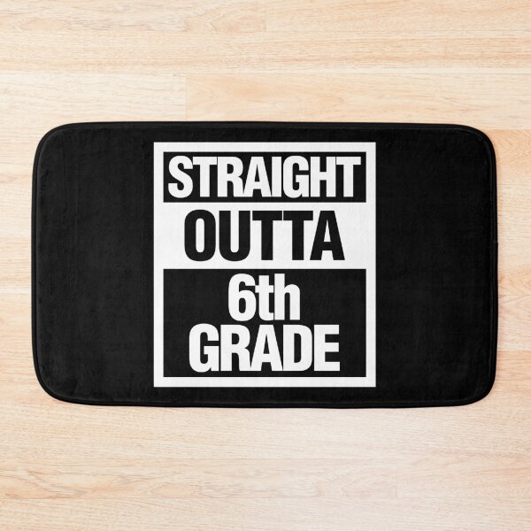 Item preview, Straight Outta 6th Grade, Back to School designed and sold by elhefe.