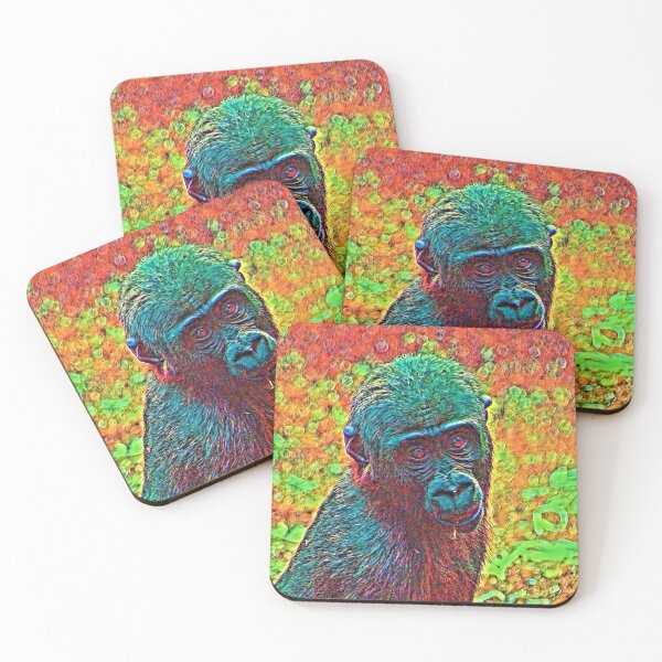 Artikelvorschau, AnimalColor Gorilla 001 entworfen und verkauft von JAMFoto.