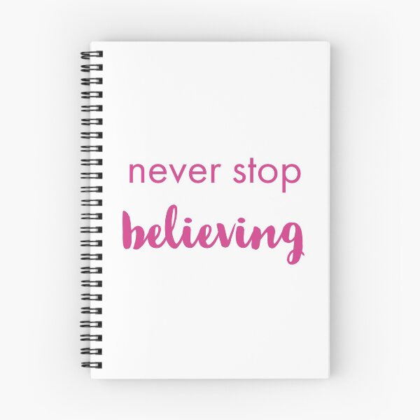 Item preview, Don't stop believing designed and sold by Inspirationmotivation.