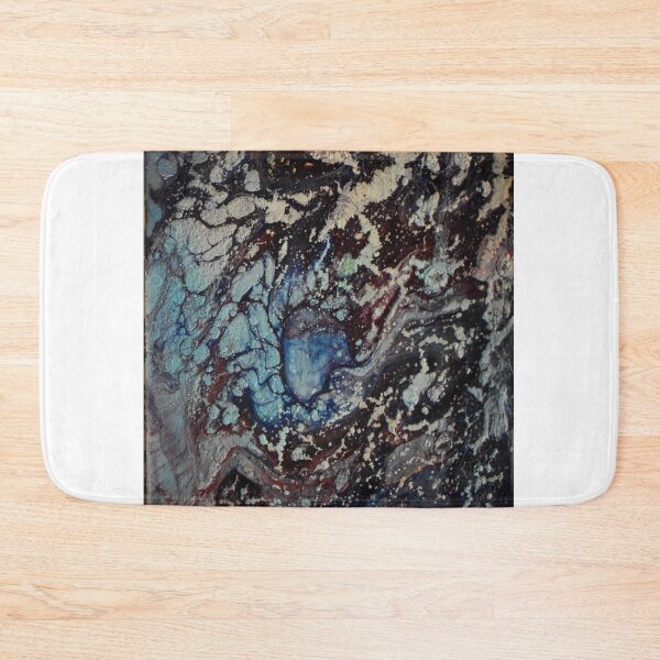 Item preview, darkness, acrylic pour designed and sold by myatticstudio.