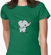 Elephant Women's Fitted T-Shirt
