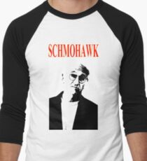 Curb your Schmohawk Baseball ¾ Sleeve T-Shirt