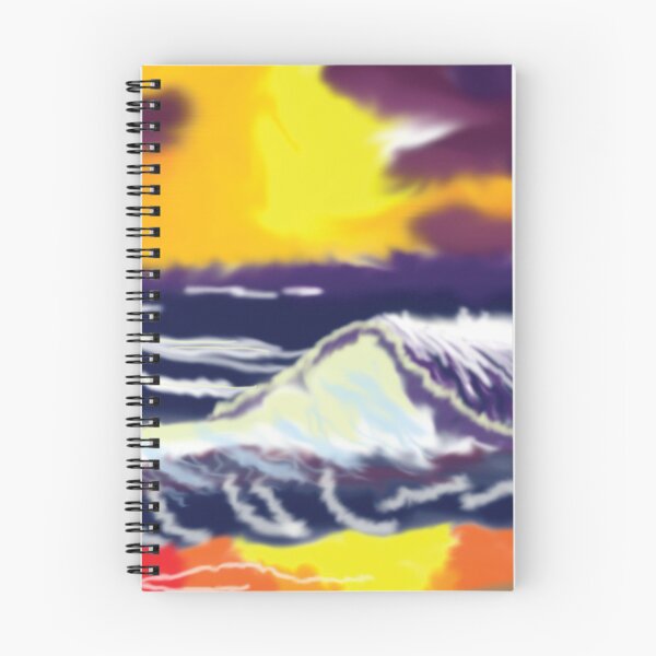 Item preview, BobRoss_Ocean Sunset.psd designed and sold by Sandcastleill.